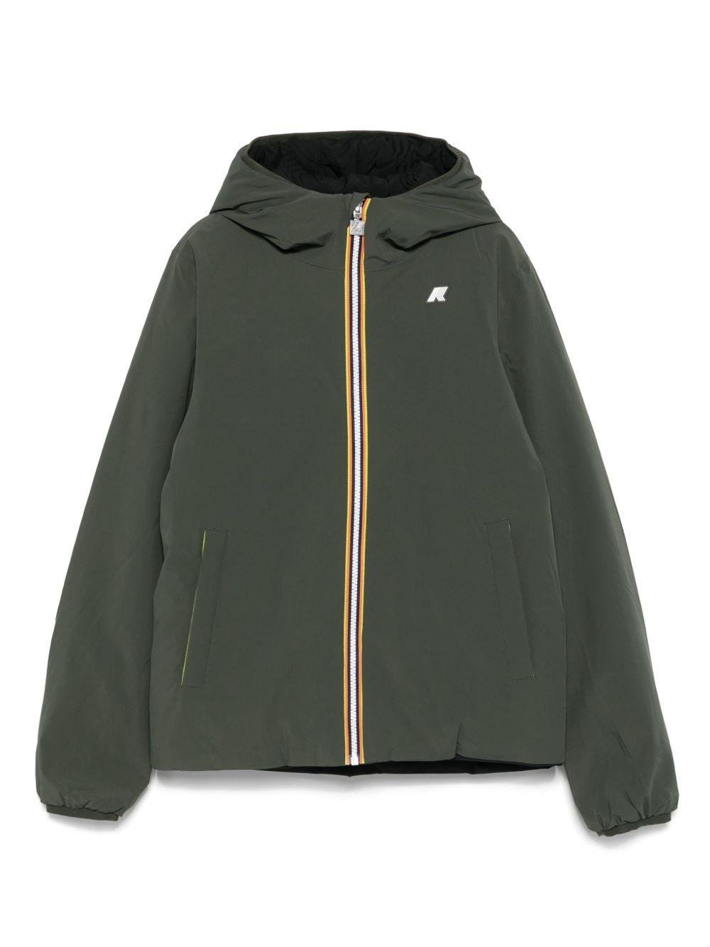 Giubbino Jack ST Warm per bambino K - Way Kids verde con design termico - Rubino Kids