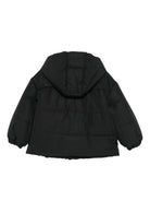 Giubbino per bambina Balmain Kids nero con chiusura con cerniera - Rubino Kids