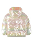 Giubbino per bambina Billieblush bianco con design iridescente - Rubino Kids