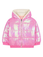 Giubbino per bambina Billieblush rosa con paillettes - Rubino Kids