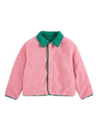 Giubbino per bambina Bobo Choses verde con motivo Clover - Rubino Kids