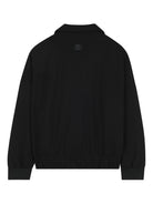 Giubbino per bambina DKNY Kids nero con chiusura frontale con zip - Rubino Kids