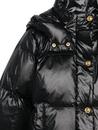 Giubbino per bambina Elisabetta Franchi La Mia Bambina nero con maniche a palloncino - Rubino Kids