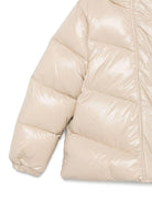 Giubbino per bambina Fay Kids beige con cappuccio - Rubino Kids