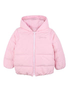 Giubbino per bambina Givenchy Kids rosa con design trapuntato - Rubino Kids