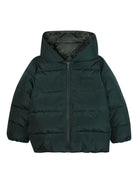 Giubbino per bambina Givenchy Kids verde con cappuccio - Rubino Kids