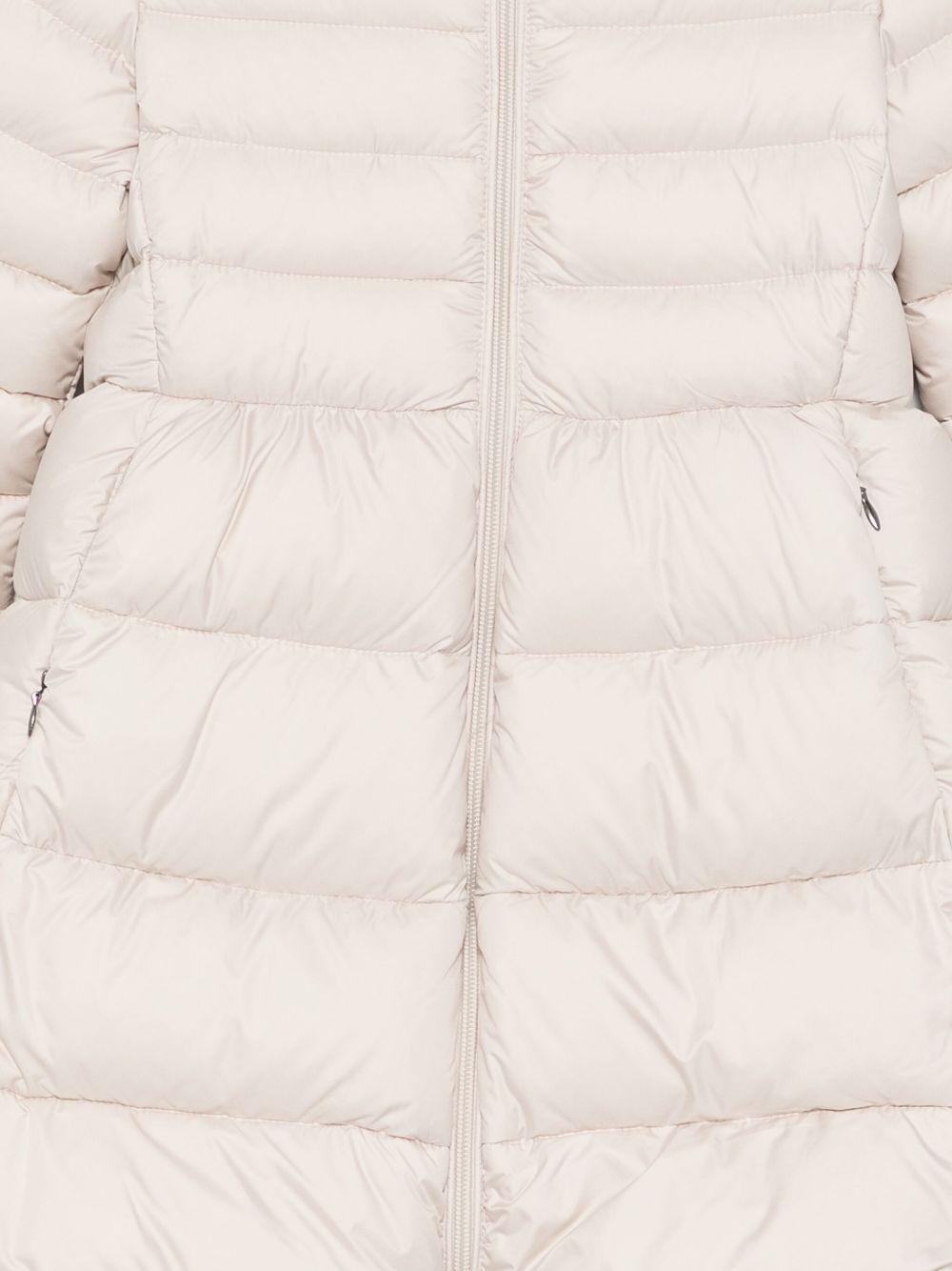 Giubbino per bambina Il Gufo beige dal design svasato - Rubino Kids