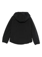 Giubbino per bambina K - Way Kids blu con cappuccio classico - Rubino Kids