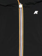 Giubbino per bambina K - Way Kids blu con cappuccio classico - Rubino Kids