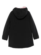 Giubbino per bambina K - Way Kids nera con dettaglio logo - Rubino Kids