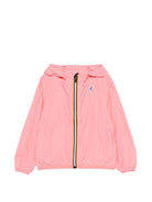 Giubbino per bambina K - Way Kids rosa con cerniera - Rubino Kids
