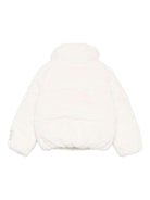 Giubbino per bambina Molo bianco con pelliccia sintetica - Rubino Kids