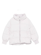 Giubbino per bambina Molo viola con stampa unicorno sul retro - Rubino Kids