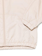 Giubbino per bambina Moncler Enfant beige con due tasche superiori a marsupio - Rubino Kids