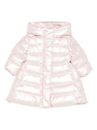 Giubbino per bambina Monnalisa rosa con cappuccio - Rubino Kids