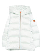 Giubbino per bambina Save The Duck Kids azzurro con design trapuntato - Rubino Kids