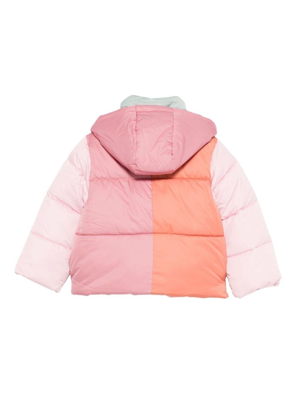 Giubbino per bambina Stella McCartney Kids rosa con design trapuntato - Rubino Kids