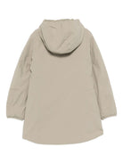 Giubbino per bambini K - Way Kids beige con cappuccio e cerniera - Rubino Kids