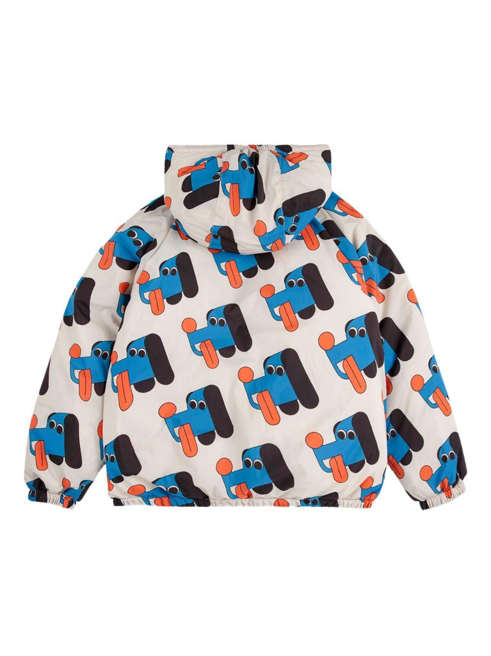 Giubbino per bambino Bobo Choses multicolore con chiusura con zip - Rubino Kids