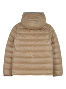 Giubbino per bambino Boss Kids beige con design reversibile - Rubino Kids