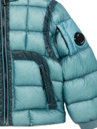 Giubbino per bambino C.P. Company Kids blu con modello trapuntato - Rubino Kids