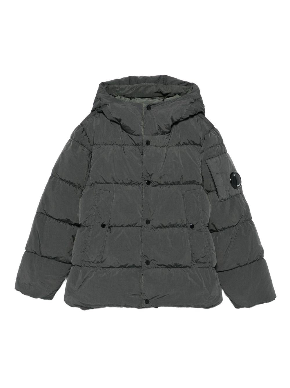 Giubbino per bambino C.P. Company Kids grigio con design trapuntato - Rubino Kids