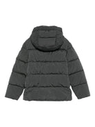 Giubbino per bambino C.P. Company Kids nero con design trapuntato - Rubino Kids