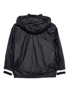 Giubbino per bambino Empotio Armani Kids nero con dettaglio logo - Rubino Kids