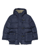 Giubbino per bambino Fay Kids blu con chiusura a olivetta - Rubino Kids