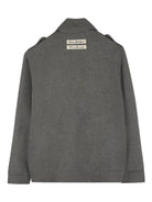 Giubbino per bambino Givenchy Kids grigio con quattro tasche frontali con patta - Rubino Kids
