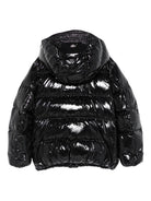 Giubbino per bambino Herno Kids nero con finitura lucida - Rubino Kids