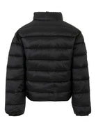 Giubbino per bambino John Richmond Junior nero con toppa con logo - Rubino Kids