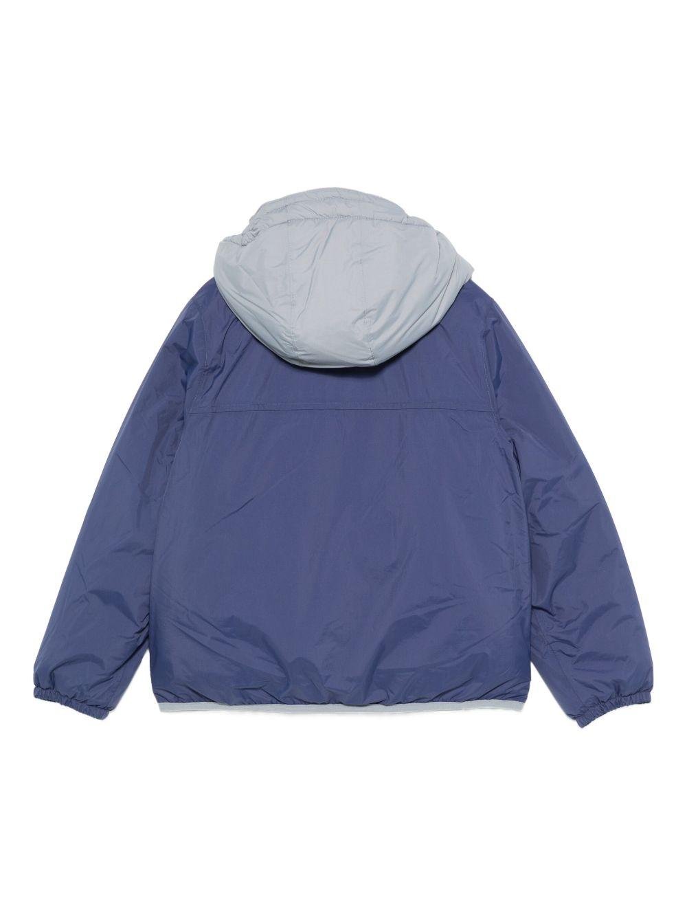 Giubbino per bambino K - Way Kids blu con design imbottito - Rubino Kids