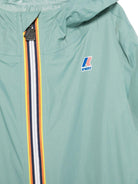 Giubbino per bambino K - Way Kids verde con cerniera - Rubino Kids