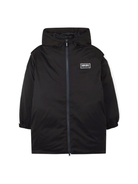 Giubbino per bambino Kenzo Kids nero con design imbottito - Rubino Kids