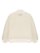 Giubbino per bambino Laneus Kids bianco con tasca applicata - Rubino Kids