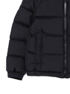 Giubbino per bambino Moncler Enfant blu con design trapuntato - Rubino Kids