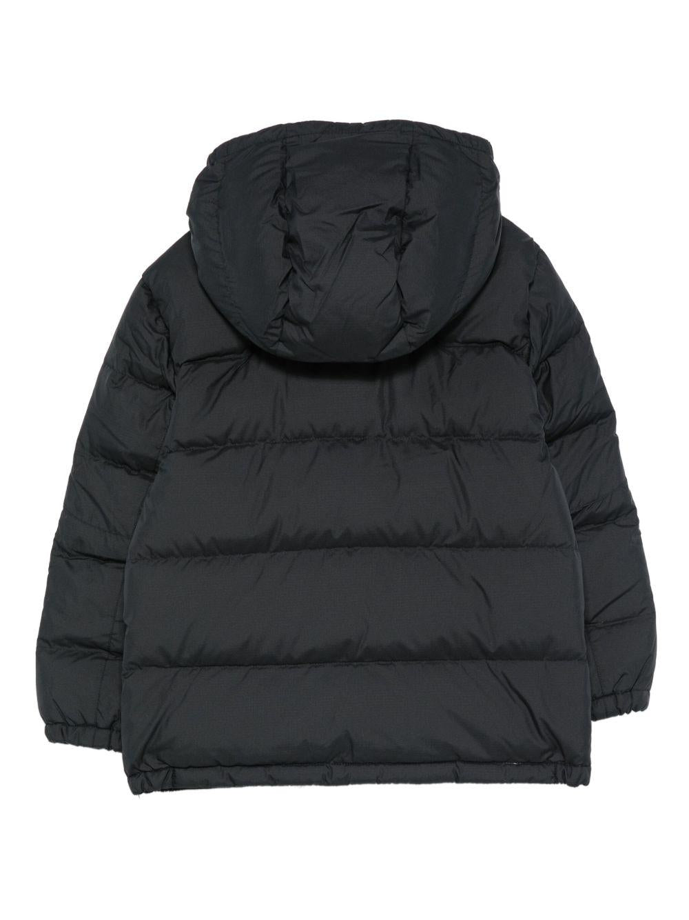 Giubbino per bambino Polo Ralph Lauren Kids nero con design trapuntato - Rubino Kids