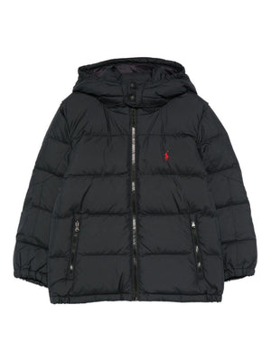 Polo Ralph Lauren Kids black quilted jacket for boys