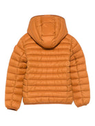 Giubbino per bambino Save The Duck Kids arancione con design trapuntato - Rubino Kids