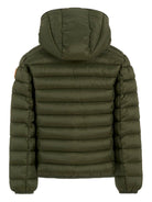 Giubbino per bambino Save The Duck Kids verde con design trapuntato - Rubino Kids