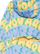 Giubbino per bambino Stella McCartney Kids azzurro con stampa all - over - Rubino Kids