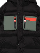 Giubbino per bambino Stella McCartney Kids nero con design trapuntato - Rubino Kids