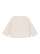Giubbino per neonata Album Di Famiglia Kids beige con zip frontale - Rubino Kids