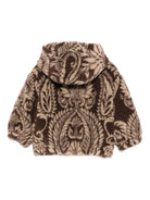 Giubbino per neonata Etro Kids marrone con motivo paisley - Rubino Kids