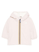 Giubbino per neonata K - Way Kids Jack rosa con design imbottito - Rubino Kids