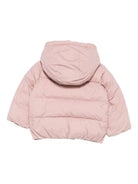 Giubbino per neonata K - Way Kids rosa con design trapuntato - Rubino Kids