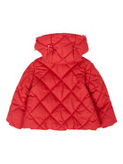 Giubbino per neonata Monnalisa rosso con design trapuntato - Rubino Kids