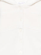 Giubbino per neonata Tartine Et Chocolat bianco con maglia intrecciata - Rubino Kids