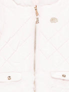 Giubbino per neonata Tartine Et Chocolat rosa con cappuccio con orlo in pelliccia sintetica - Rubino Kids